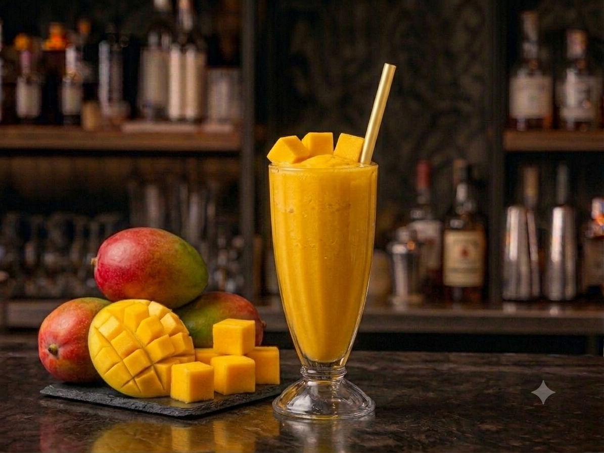Mango milk shake