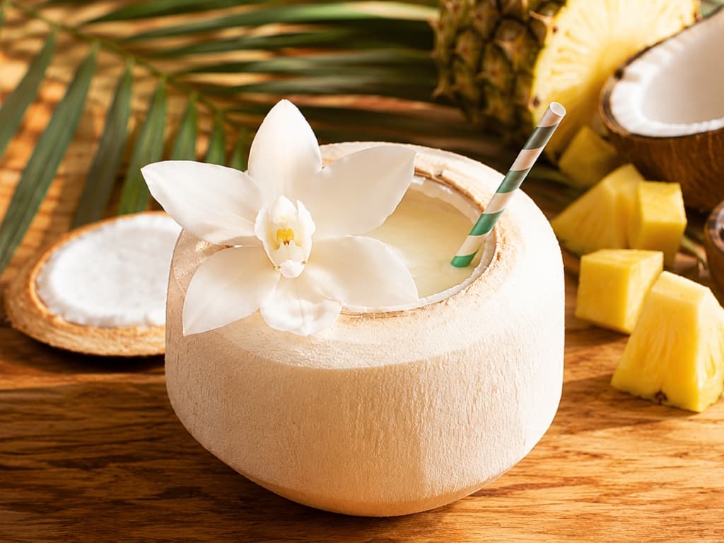 Fresh pina colada