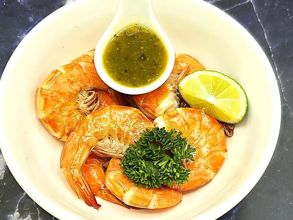 煮蝦