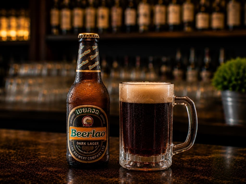 老挝Beerlao黑啤