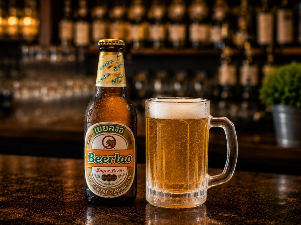 老挝Beerlao拉格