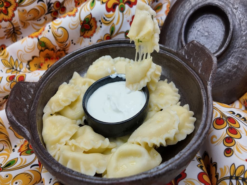 自製奶酪餃子