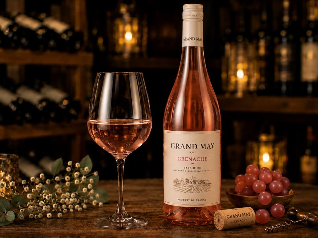 桃紅葡萄酒 grand may grenache