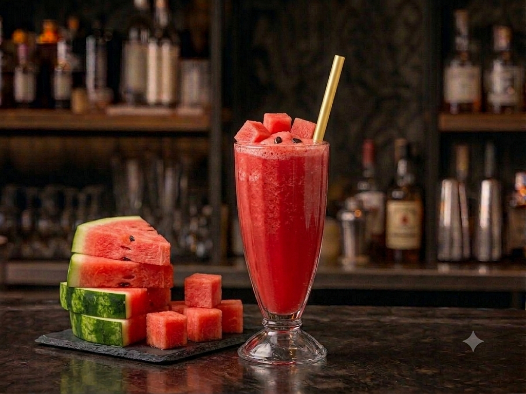 Watermelon milk shake