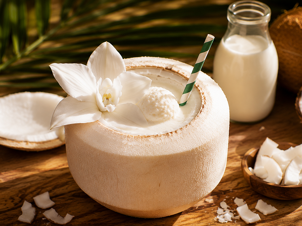 Milky coconut